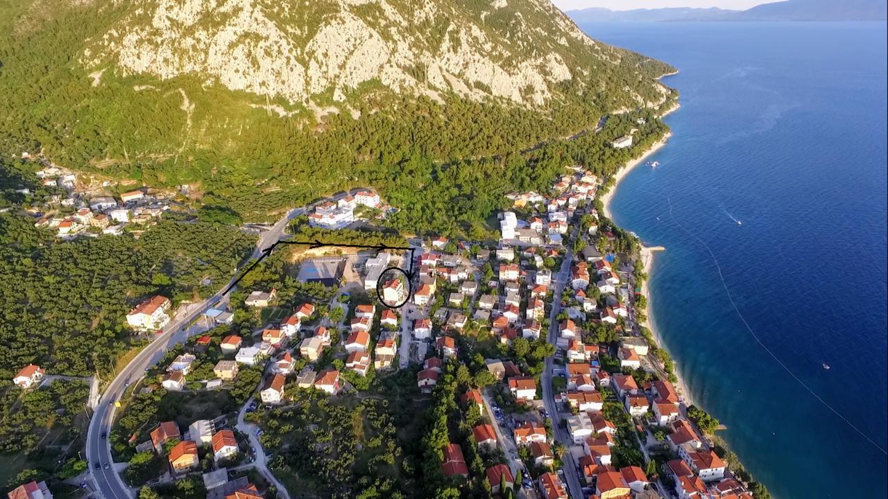 Apartments Grozdana Gradac  Buitenkant foto